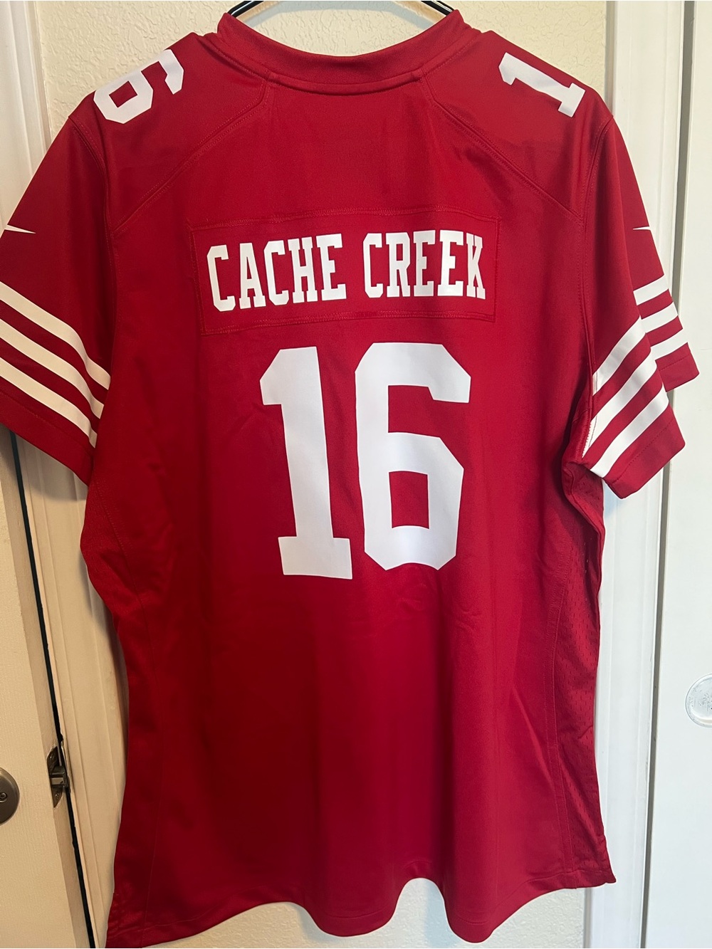 ⚠️Nike San Francisco 49ers Jersey #16 ⚠️Cache Creek Casino edition
